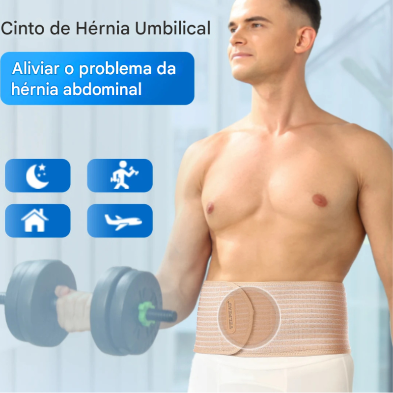 Cinta para Hérnia Umbilical Unissex