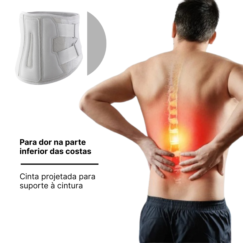 Cinta para coluna lombar