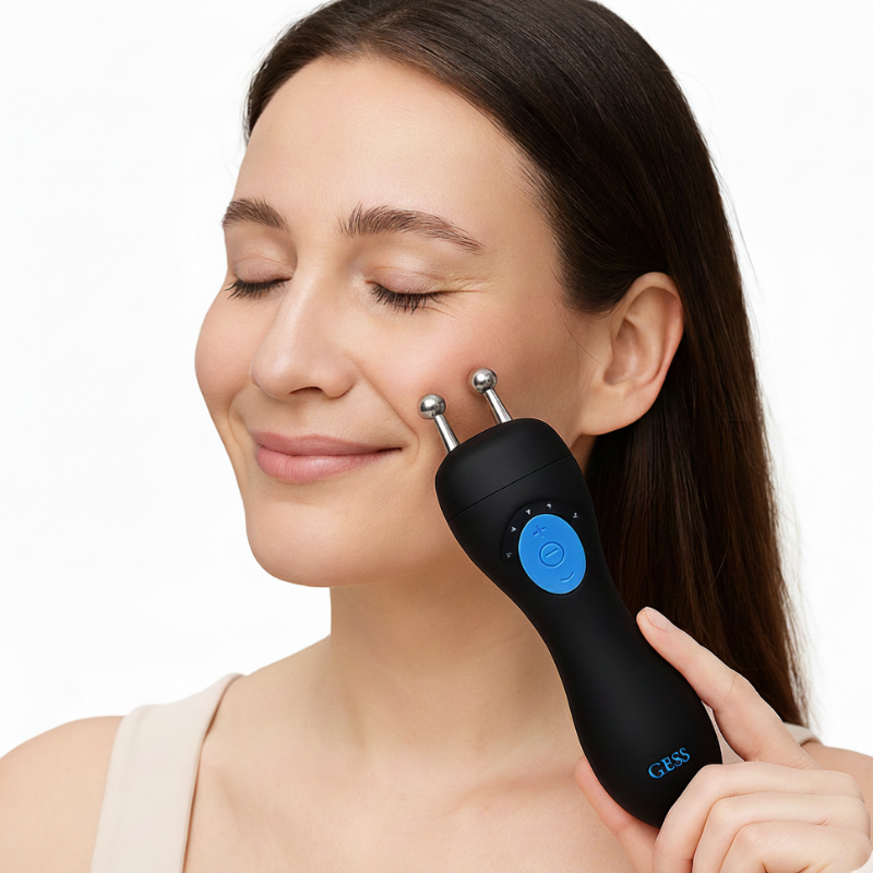 Massageador Facial Elétrico com Microcorrente Antienvelhecimento