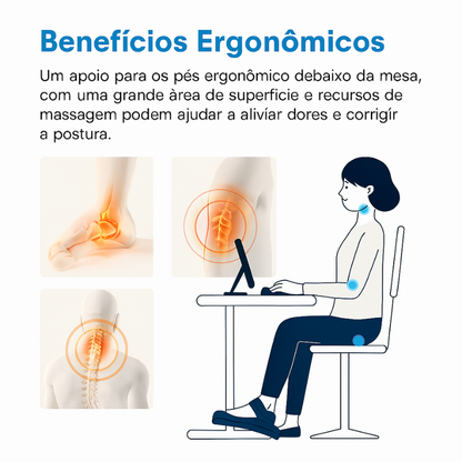 Apoio Ergonômico para os Pés