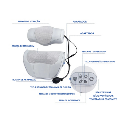 Almofada Massageadora Elétrica 