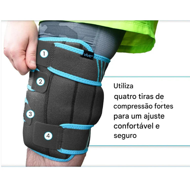 Bolsa de Gelo para Joelho Ajustável
