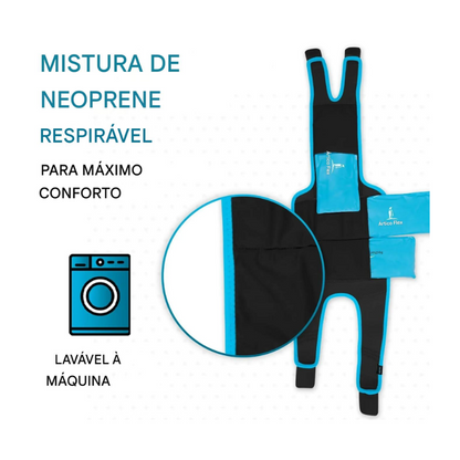 Bolsa de Gelo para Joelho Ajustável