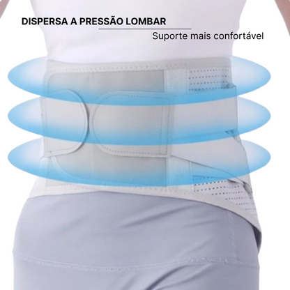 Cinta Lombar Delopar com Compressão Ajustável
