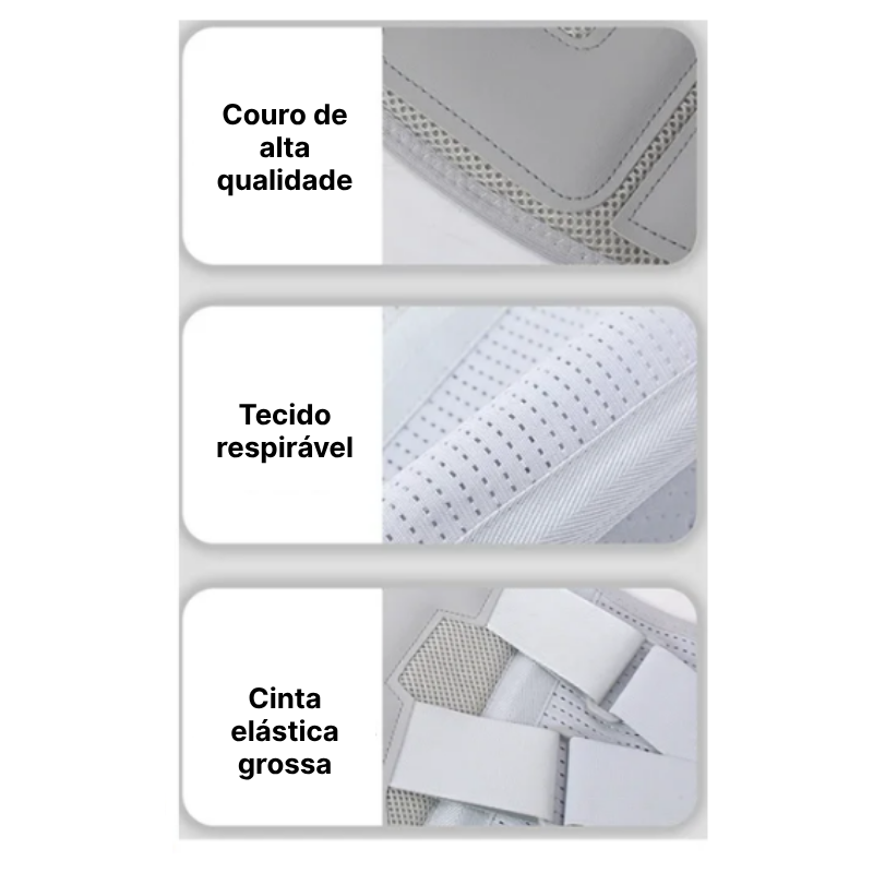 Cinta Lombar Delopar com Compressão Ajustável