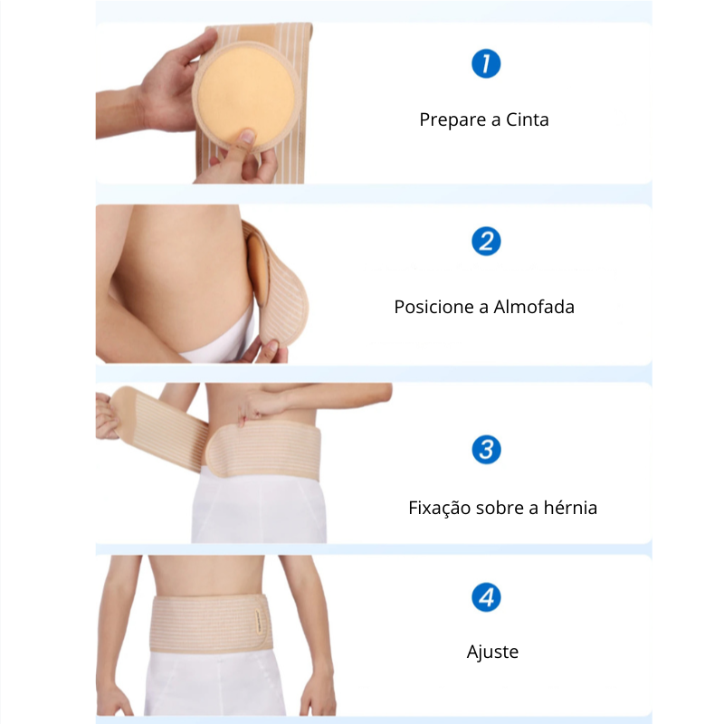 Cinta de Suporte Abdominal Umbilical