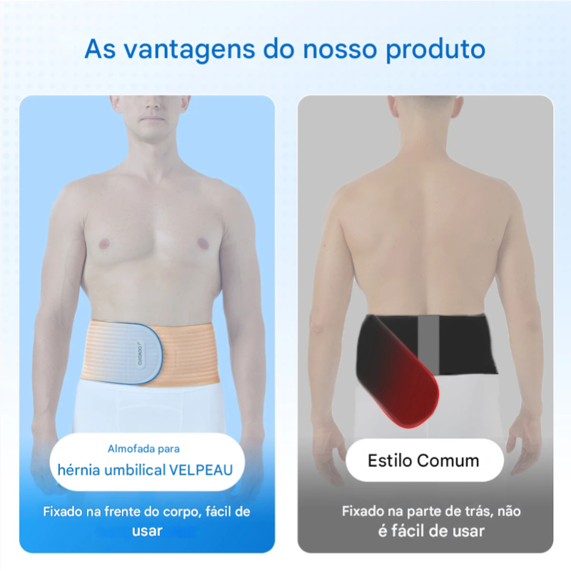 Cinta de Suporte Abdominal Umbilical
