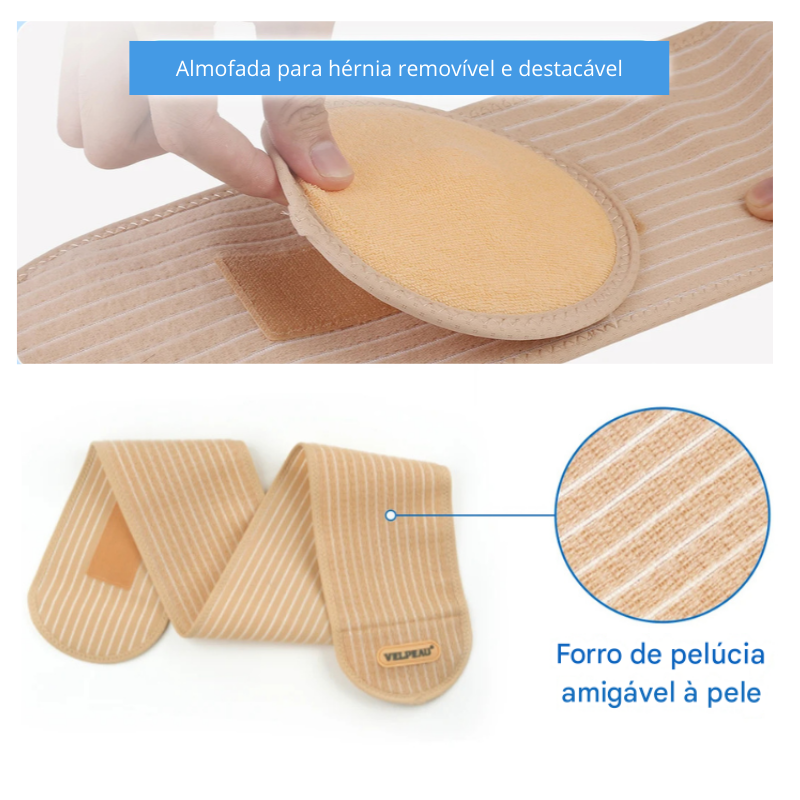 Cinta de Suporte Abdominal Umbilical