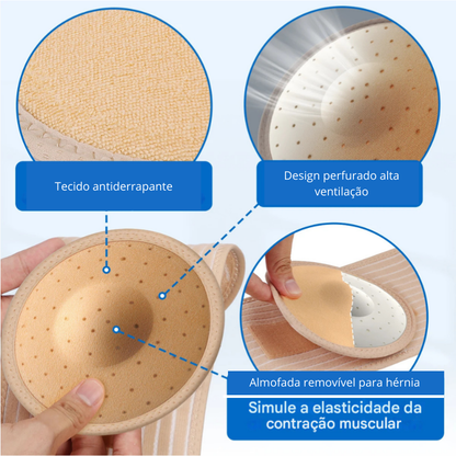 Cinta de Suporte Abdominal Umbilical