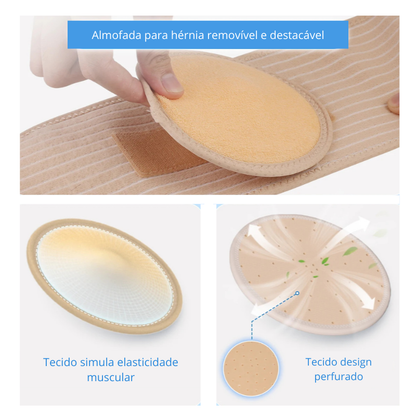 Cinta de Suporte Abdominal Umbilical