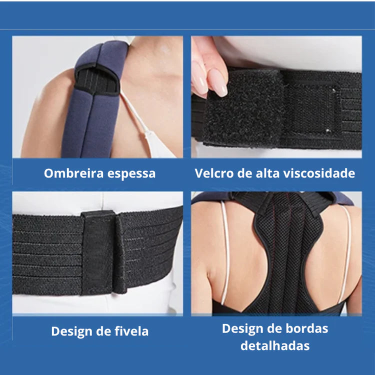 Corretor de Postura Ajustável Delopar