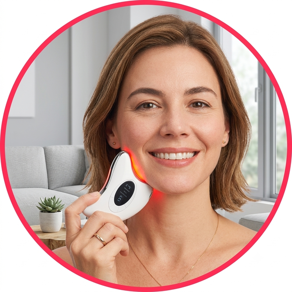 Massageador Facial Elétrico Gua Sha Pro