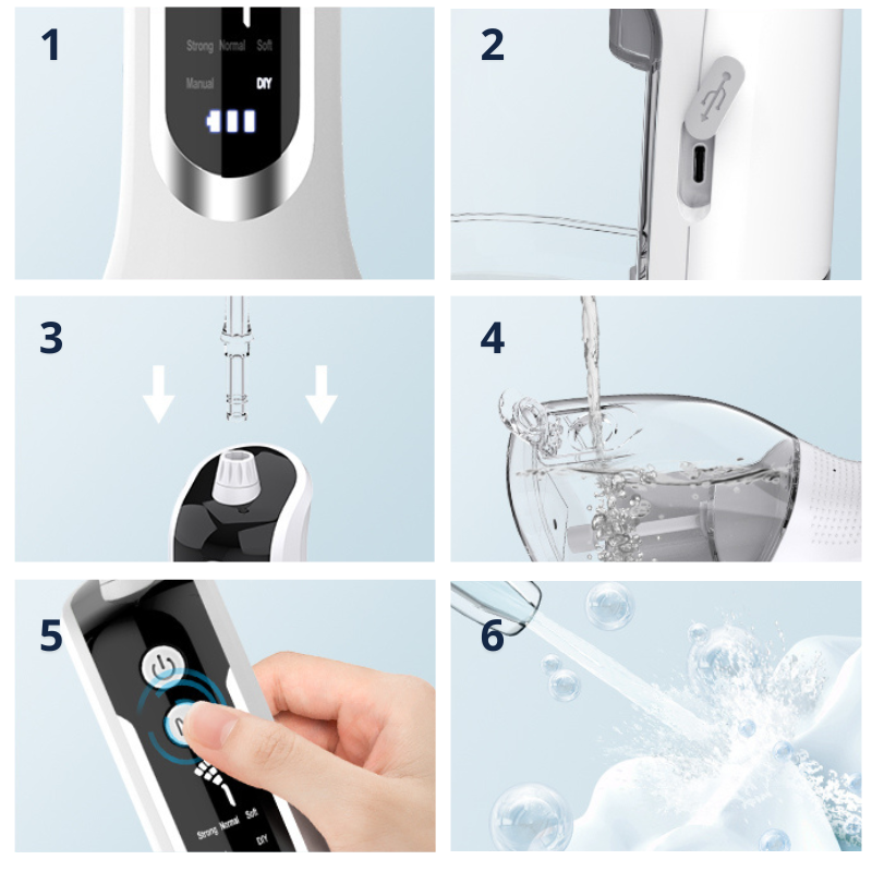Irrigador Dental Delopar