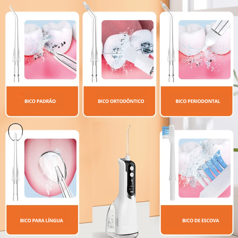 Irrigador Dental Portátil Delopar