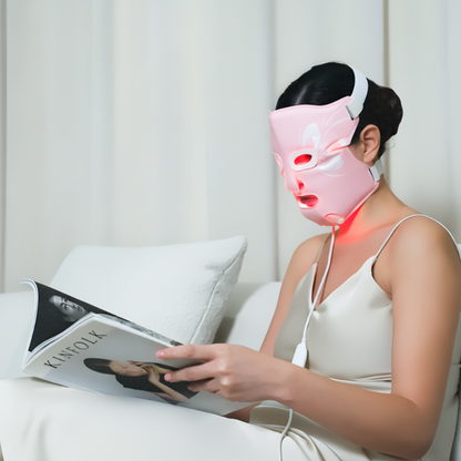 Máscara Facial LED Silicone