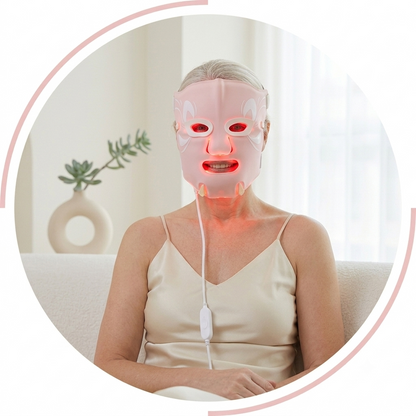 Máscara Facial LED Silicone