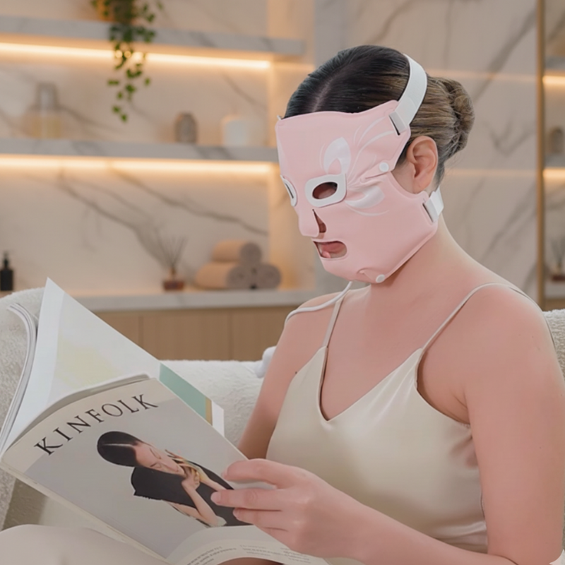Máscara Facial LED Silicone