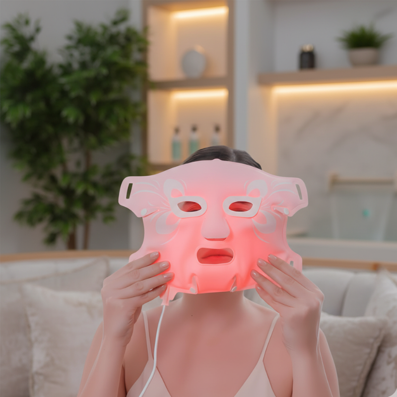 Máscara Facial LED Silicone