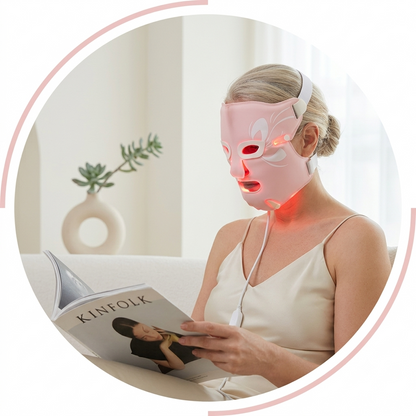 Máscara Facial LED Silicone