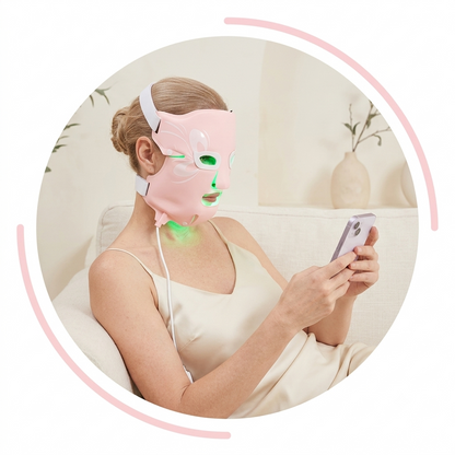 Máscara Facial LED Silicone
