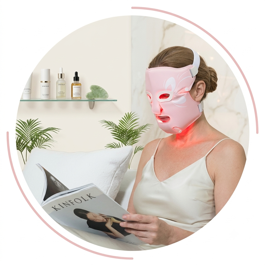 Máscara Facial LED Silicone