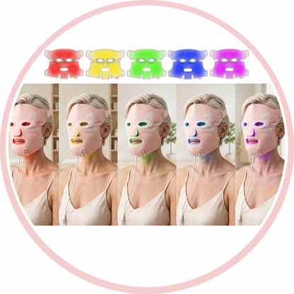 Máscara Facial LED Silicone