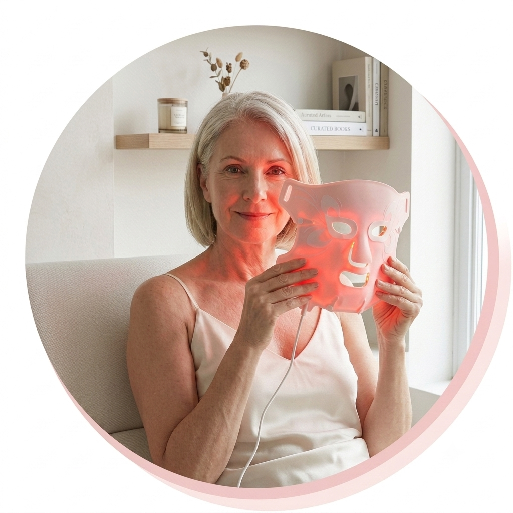 Máscara Facial LED Silicone