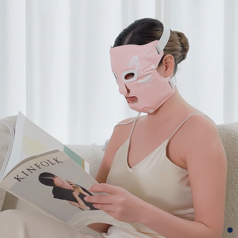 Máscara Facial LED Silicone