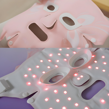Máscara Facial LED Silicone