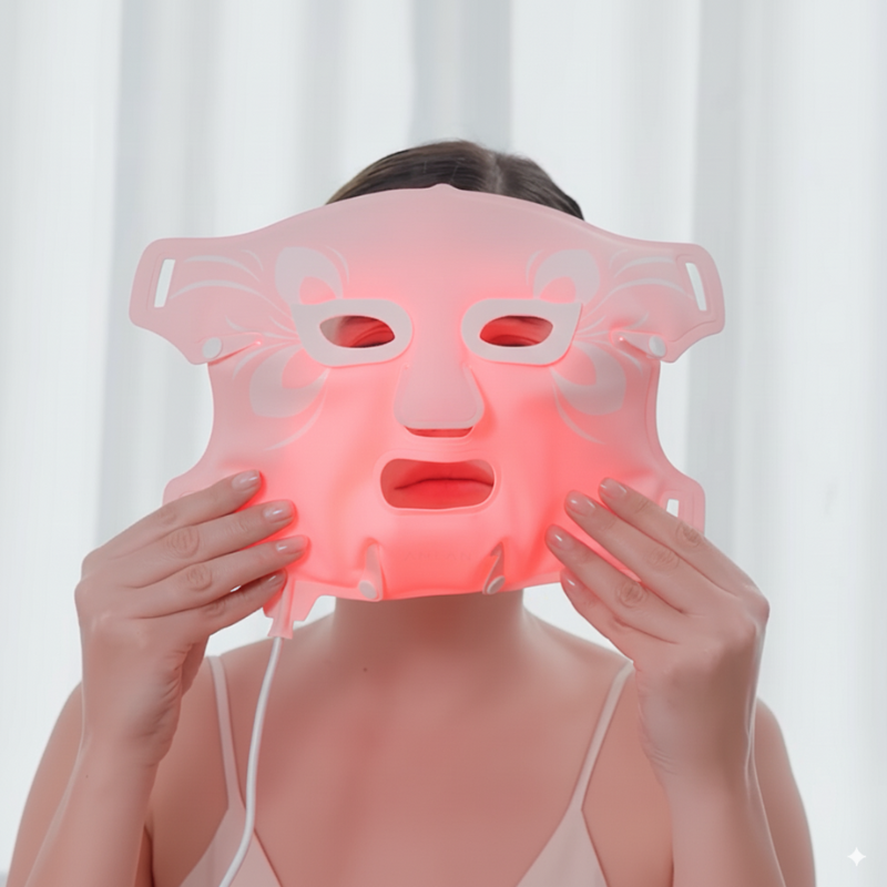 Máscara Facial LED Silicone