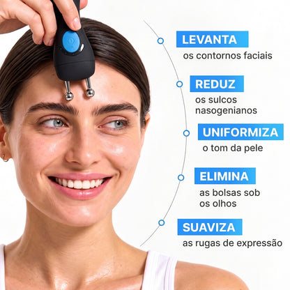 Massageador Facial Elétrico GESS com Microcorrente