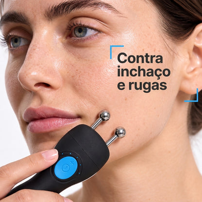 Massageador Facial Elétrico GESS com Microcorrente