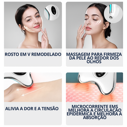 Massageador Facial Elétrico Anti-Rugas