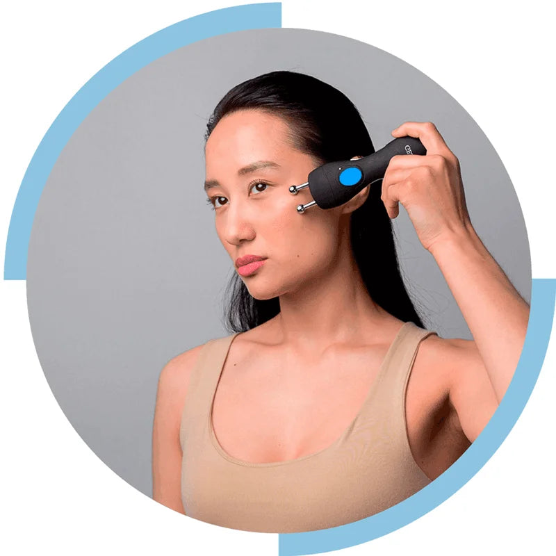 Massageador Facial Elétrico com Microcorrente