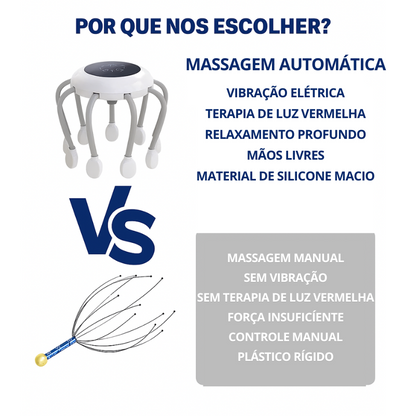 Massageador de Cabeça Elétrico