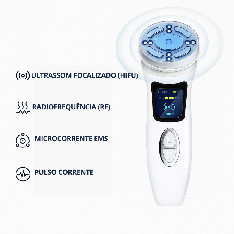 Mini HIFU 4ª Geração para Rosto