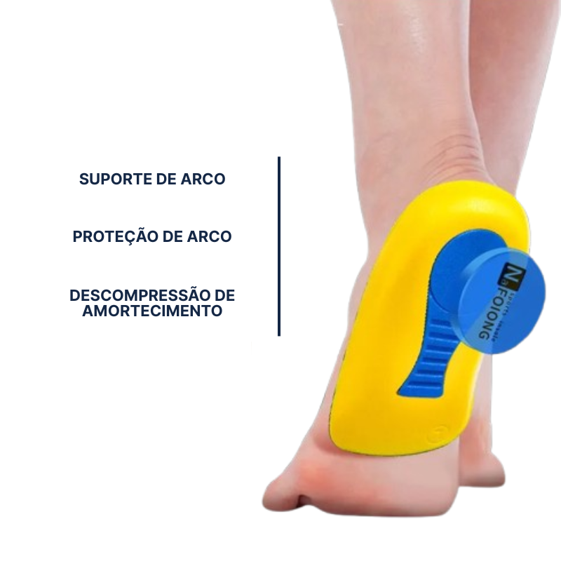 Palmilha para Calcanhar Delopar