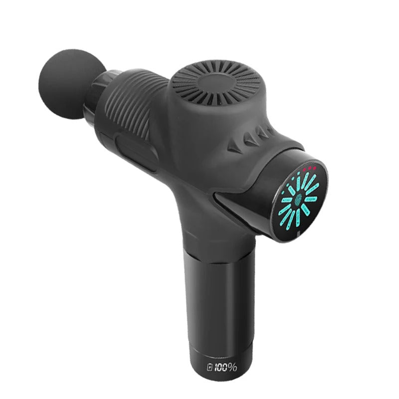 Pistola Massageadora Profissional com Display LED