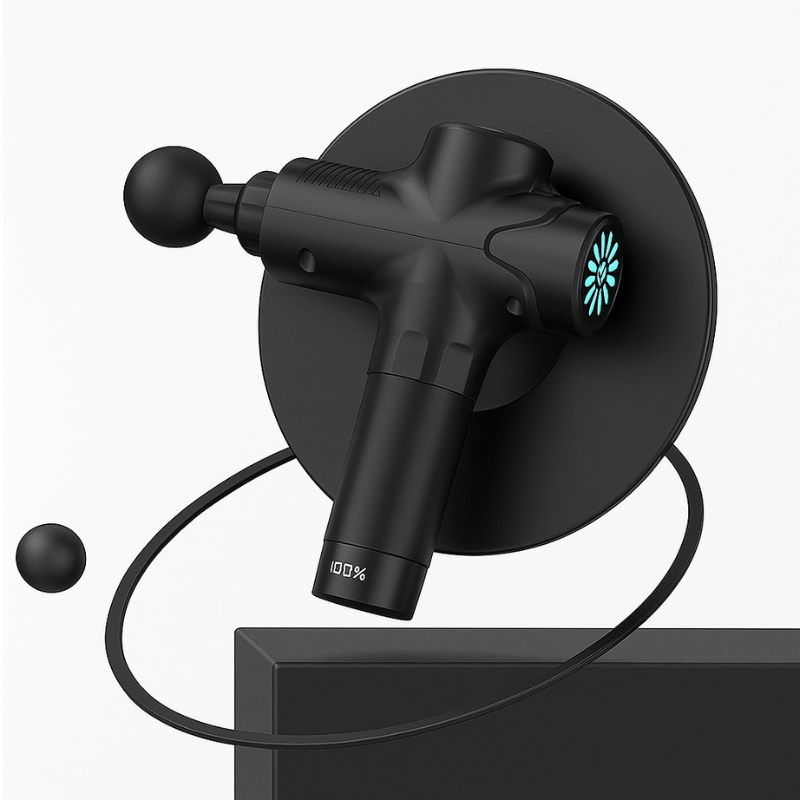 Pistola Massageadora Led Para Dor Muscular