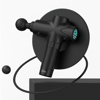 Pistola Massageadora Led Para Dor Muscular