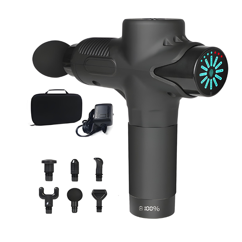Pistola Massageadora Led Para Dor Muscular