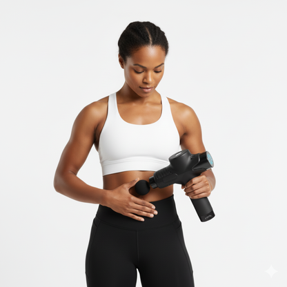 Pistola Massageadora Led Para Dor Muscular