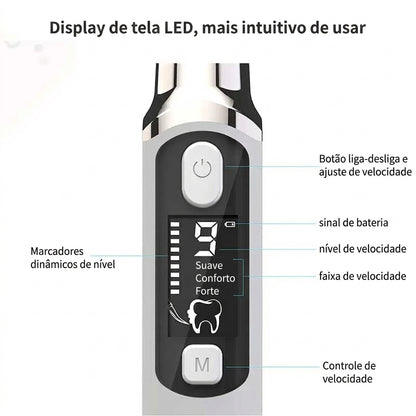 Removedor de Tártaro Dental Ultrassônico Delopar - 9 Velocidades