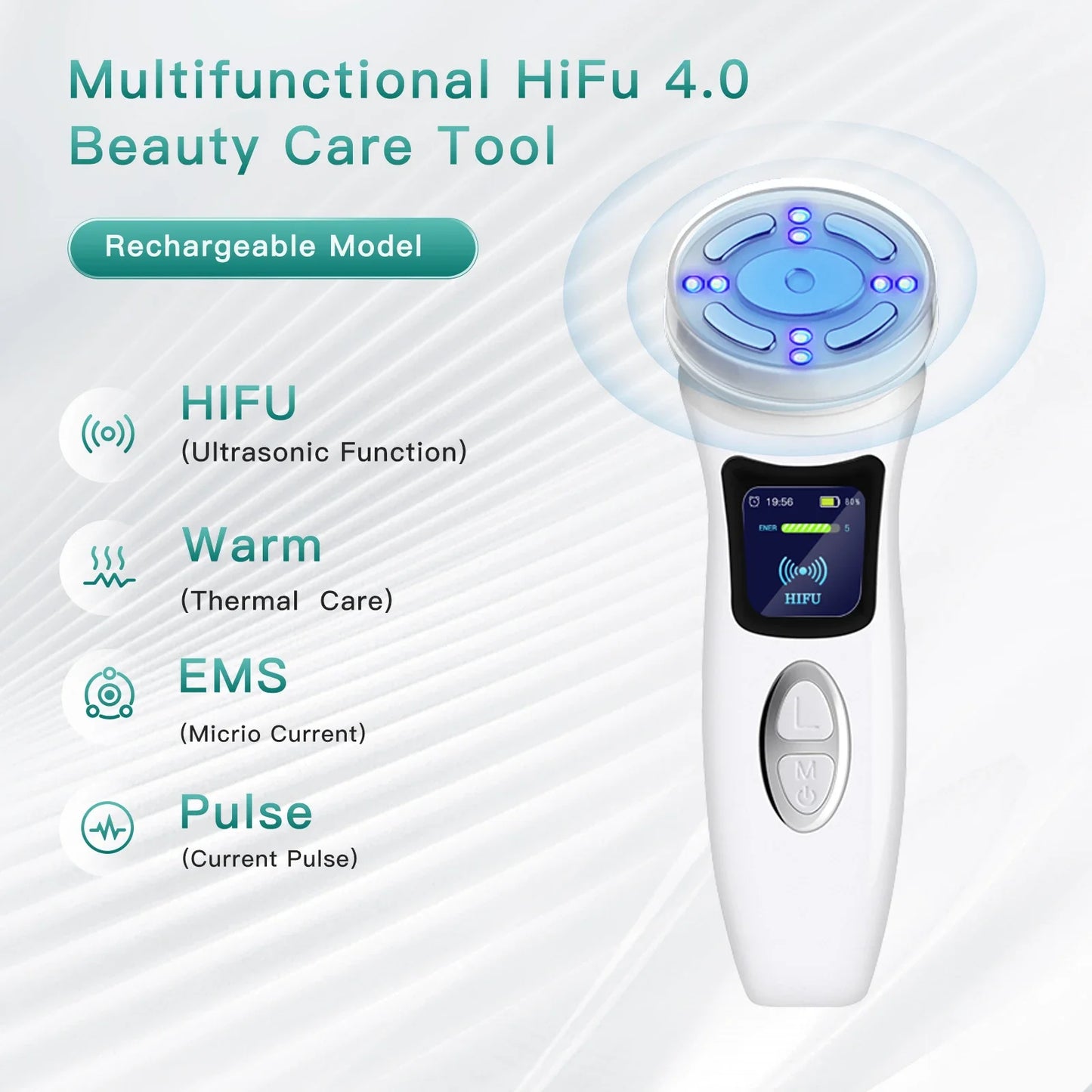 Mini HIFU 4ª Geração para Rosto